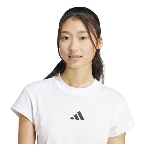 Adidas Γυναικεία κοντομάνικη μπλούζα Future Icons Small Logo Baby Tee